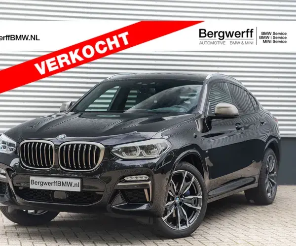 BMW X4 M40i Saphirschwarz Metallic Leder Vernasca Schwarz G02 Bergwerff