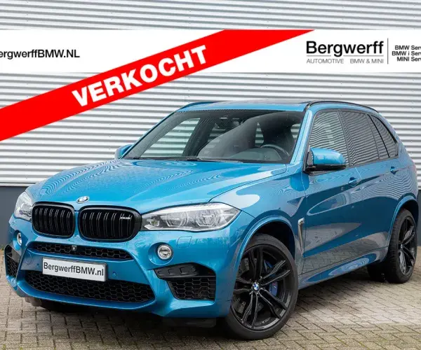 BMW X5 M Invididual Volleder Merino Long Beach Blue F85 Bergwerff