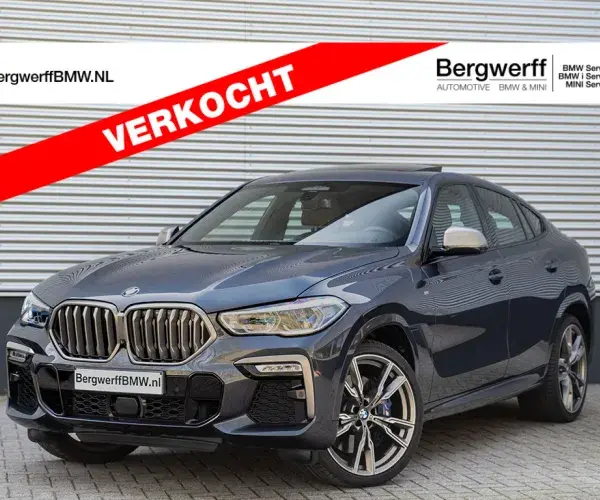 BMW X6 M50i High Executive Arcticgrau Metallic Leder Vernasca Design Coffee G06 Bergwerff