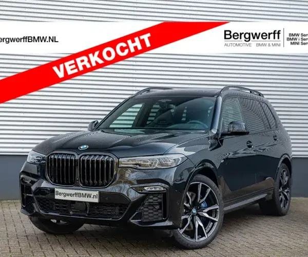 BMW X7 xDrive30d M Sport BMW Individual uitgebreid lederen bekleding Merino Schwarz SUV