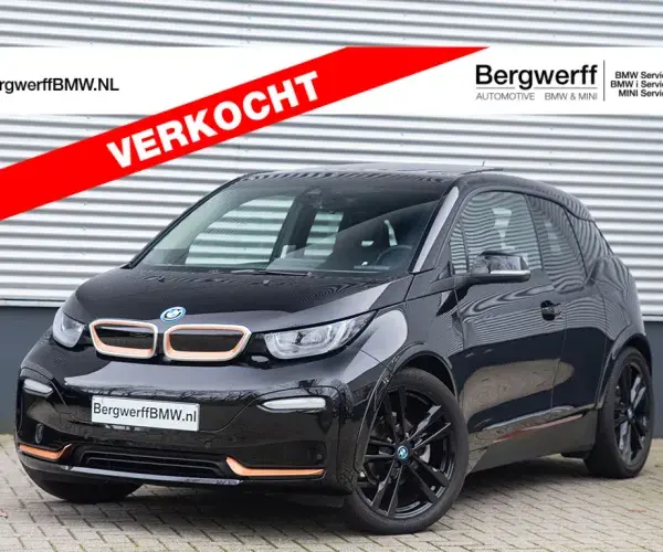 BMW i3 electric 120Ah roadstyle Fluid Black Stellaric Dalbergiabraun 2019 bergwerff