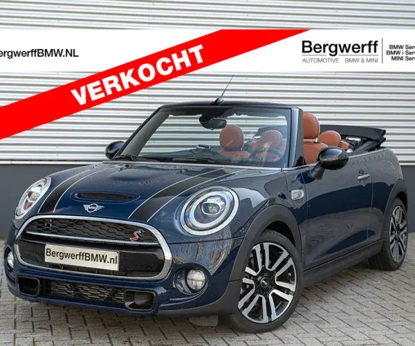 MINI Cooper S Cabrio F57 Chili Lapisluxury Blue Leder Chester Malt Brown black 2019