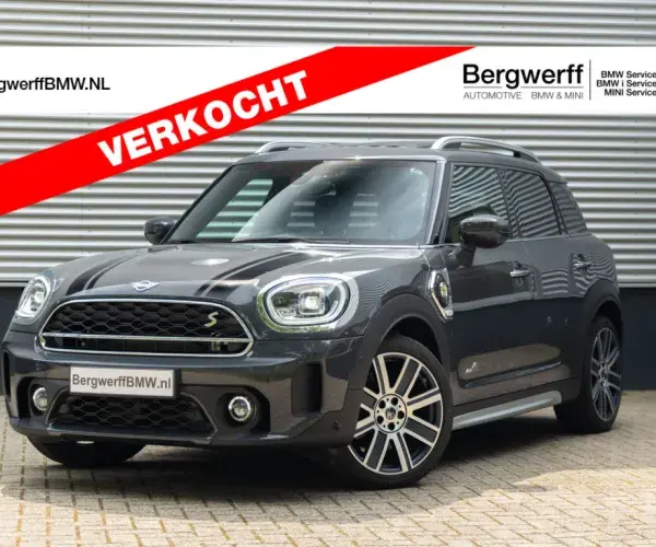 MINI Cooper SE Countryman Thunder Grey SUV F60 MINI Yours leer lounge carbon black