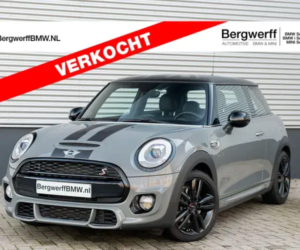 Mini Cooper S 2.0 Chili Moonwalk Grey Leder Cross Punch Carbon Black F56 Bergwerff