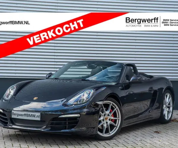 Porsche Boxster S 3.4 PDK Zwart Metallic 981 Bergwerff