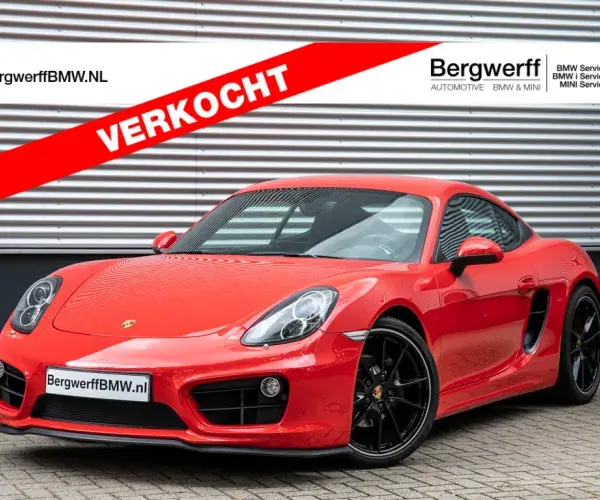 Porsche Cayman 2.7 PDK Indisch Rood Bergwerff