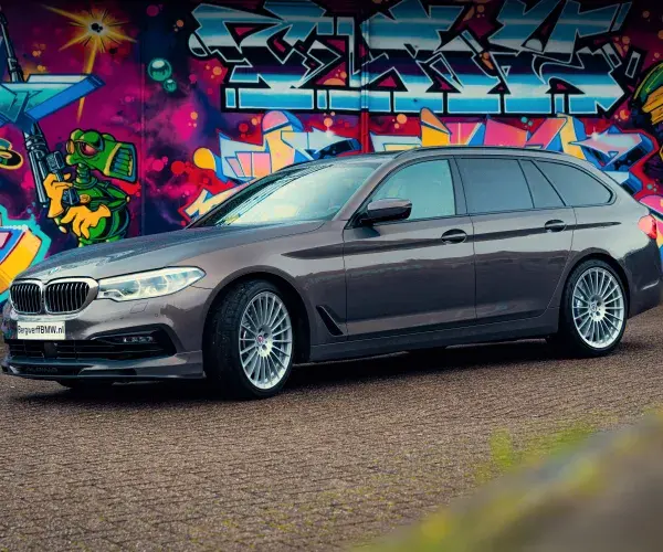 ALPINA B5 Touring Bi-Turbo G31 Alvit Grau metallic BMW Individual Exklusivleder Nappa Schwarz Bergwerff