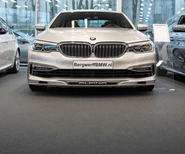 ALPINA B5 Bi-turbo sedan G30 Rhodonitsilber BMW Individual vollederen bekleding Tartufo 2019