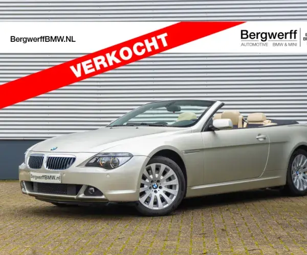 BMW 650i Cabrio Youngtimer Mineralsilber A14 E64 Bergwerff