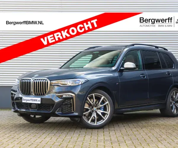 BMW X7 M50i 7-zits BMW Individual volleder Merino Arcticgrau metallic C27 G07 Bergwerff