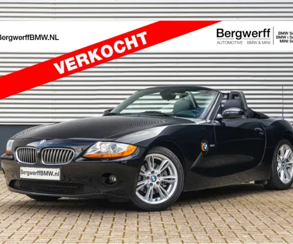 BMW Z4 Roadster 3.0i Leder Oregon Schwarz Cabrio E85 handgeschakeld H6 Manual Bergwerff