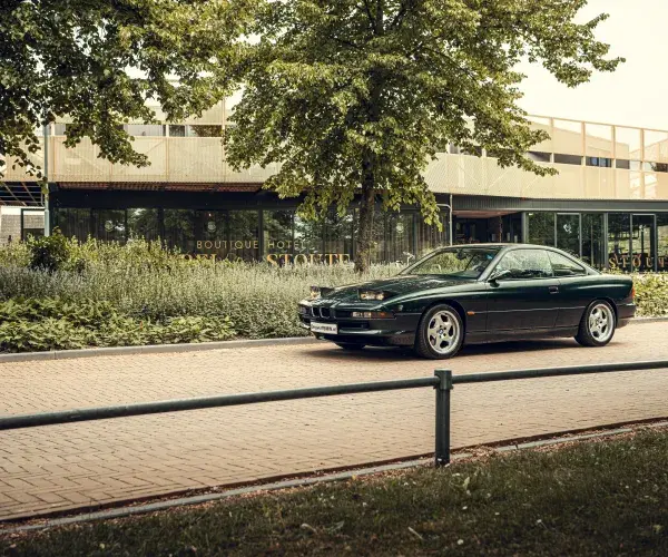 BMW E31 850Ci 5.4 Sonderwunsch Tannen Grün Individual Interior Volleder Merino Amarobrown