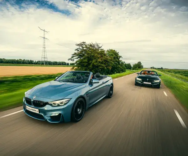 BMW M4 Competition Cabrio Individual Maldives Blue Metallic F83