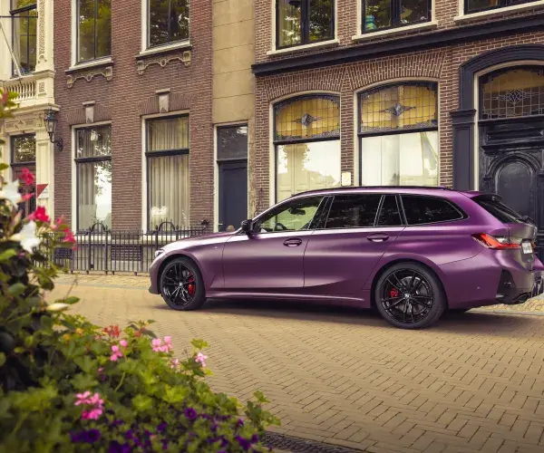 BMW M340i Touring Individual Frozen Purple metallic G21 LCI