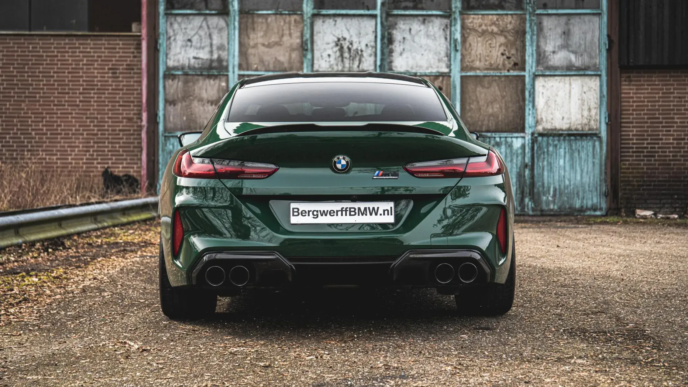 Irish Green BMW M8 Gran Coupé Competition