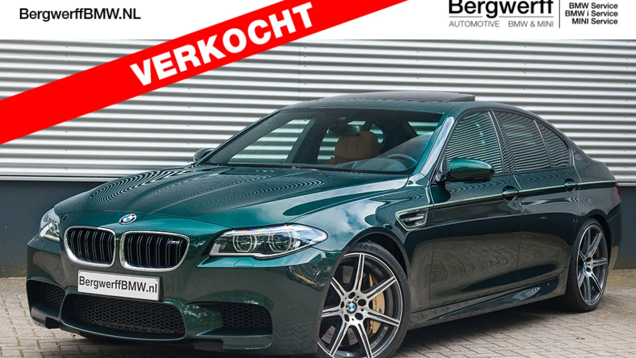 BMW M5 Competition Individual Peridot F10 Bergwerff