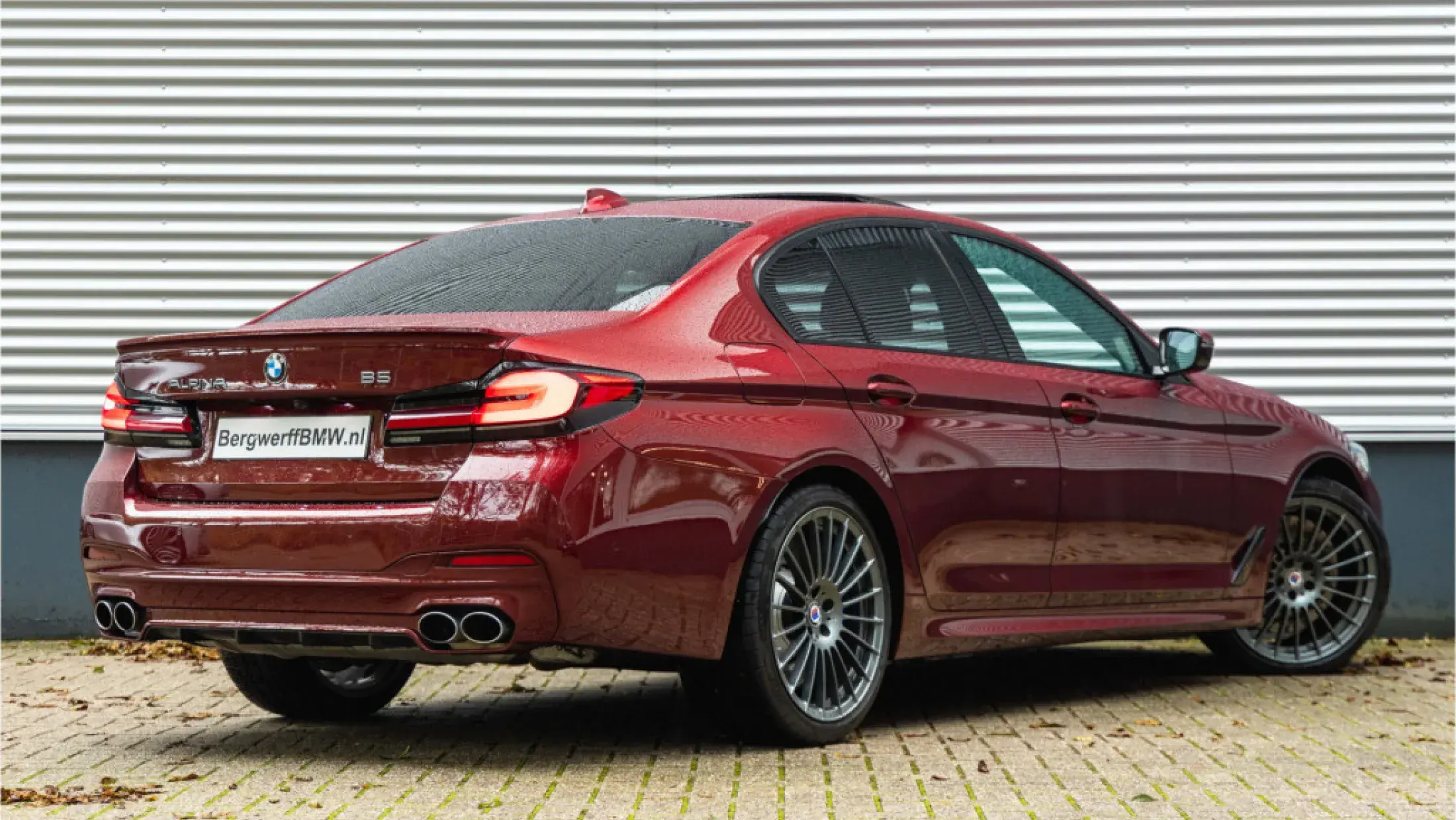 ALPINA B5 Sedan Individual Aventurinrot II Metallic Facelift Lavalina 2 G30 Bergwerff