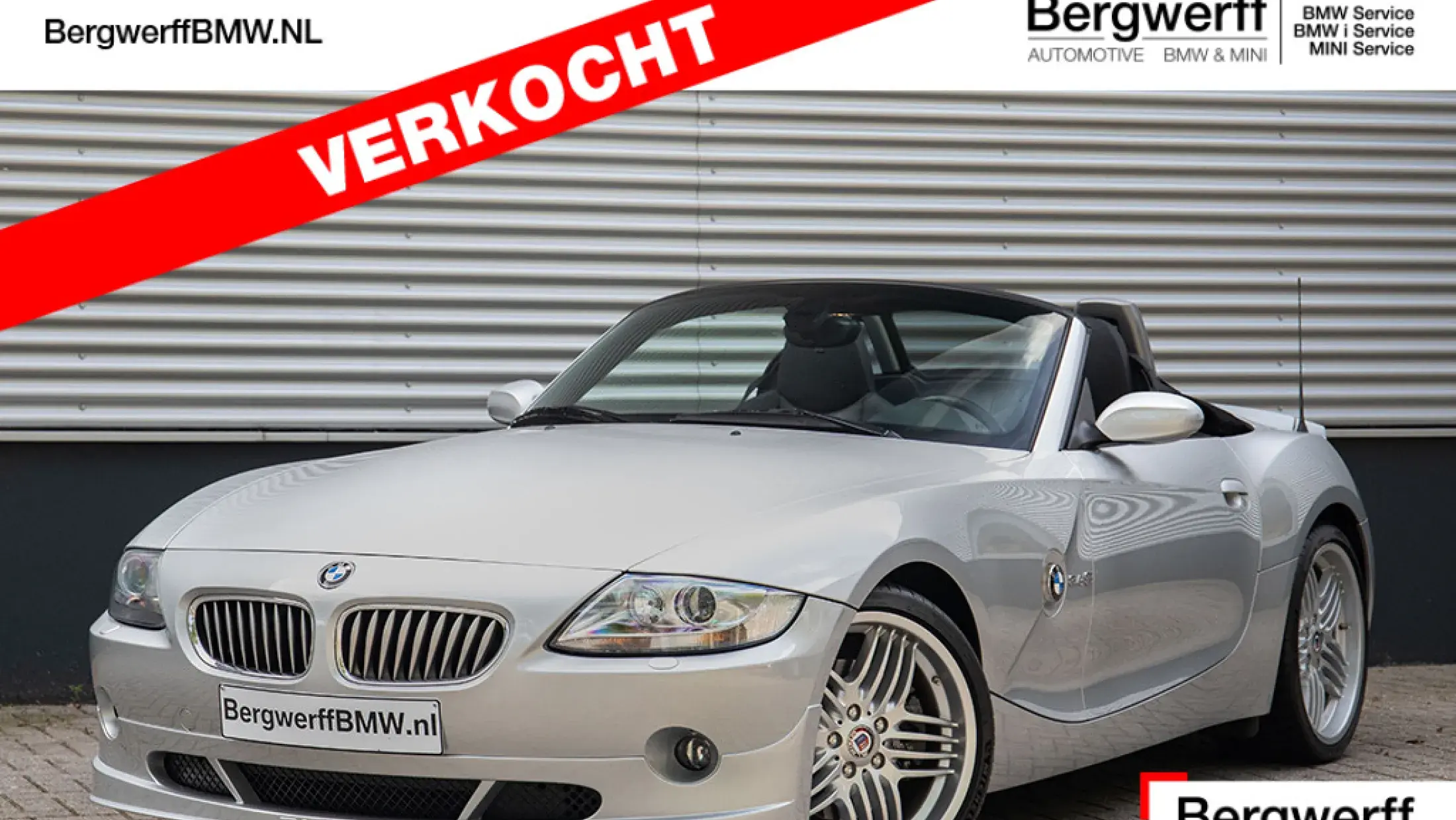 ALPINA Roadster S Titan Silver Oregon Leder E85 Manual Handgeschakeld Cabrio