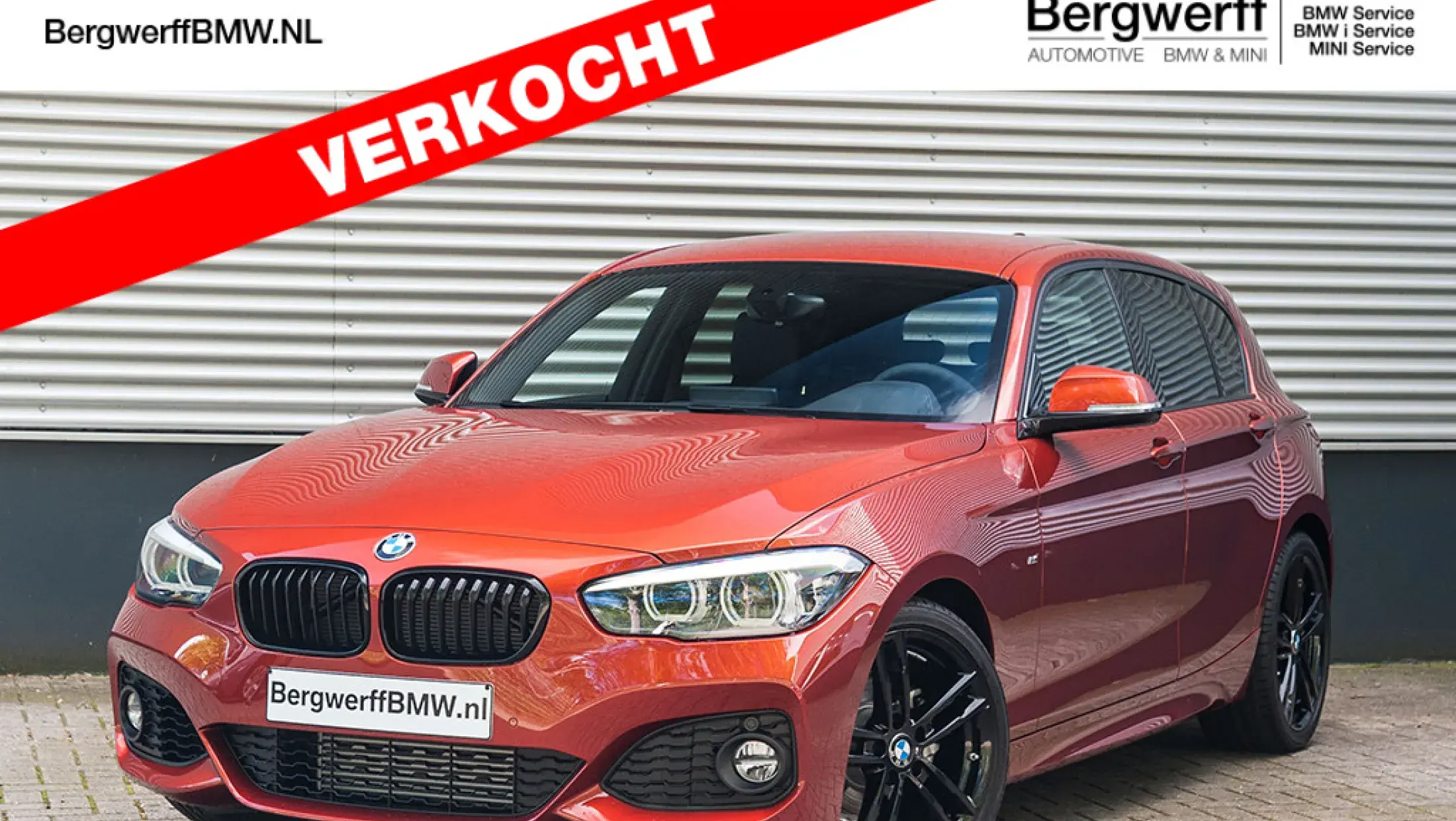 BMW 118i F20 F21 LCI Sunset Orange Valencia Orange Dakota Schwarz Bergwerff