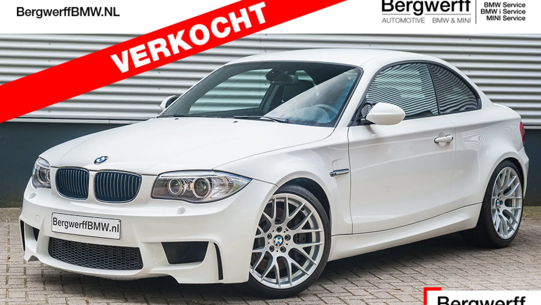 BMW 1M Coupe E82 Manual Handgeschakeld Boston Schwarz leder Sperre Bergwerff