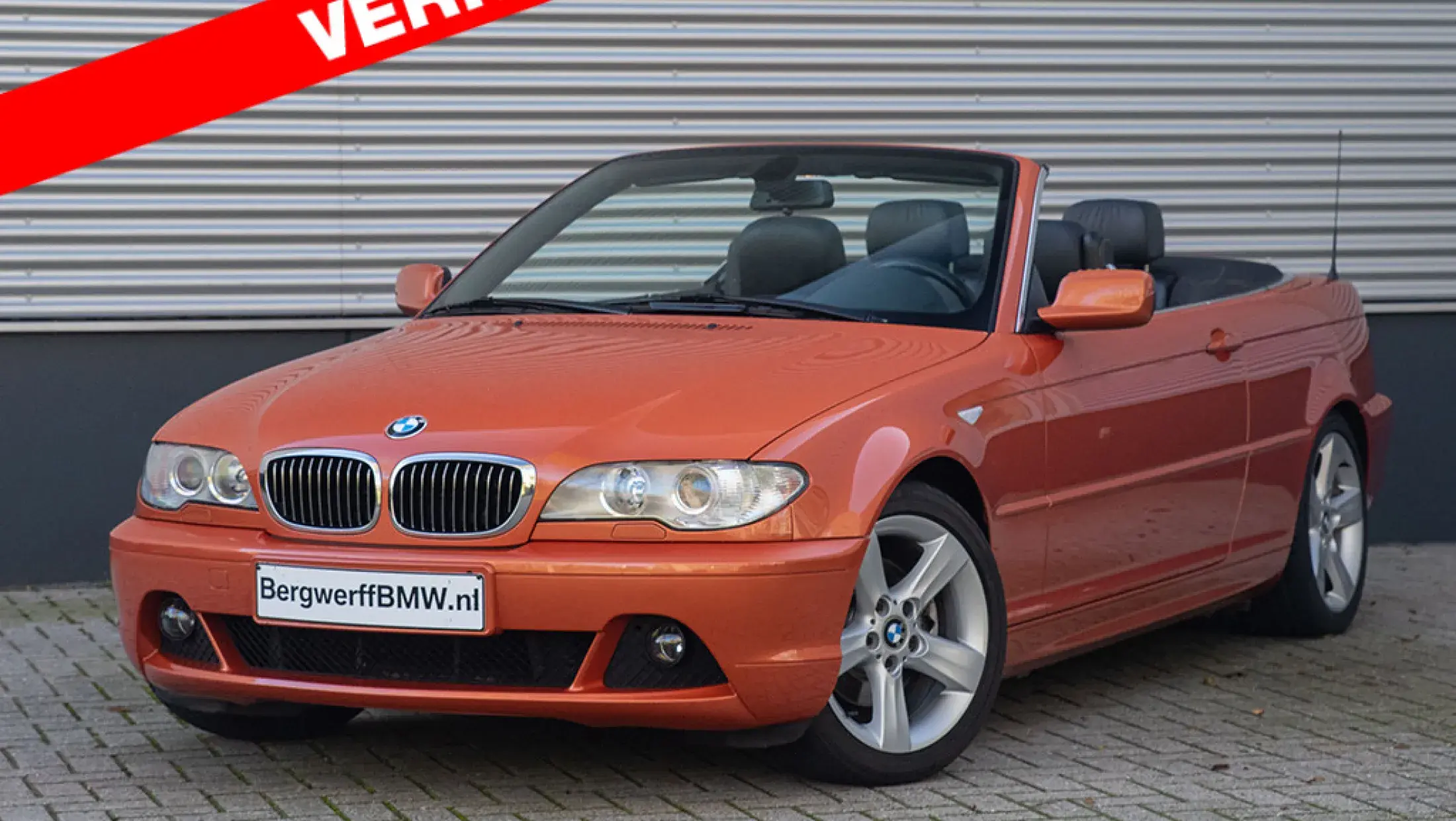 BMW 325Ci Cabrio Individual Coloured Gold Metallic E46 Bergwerff