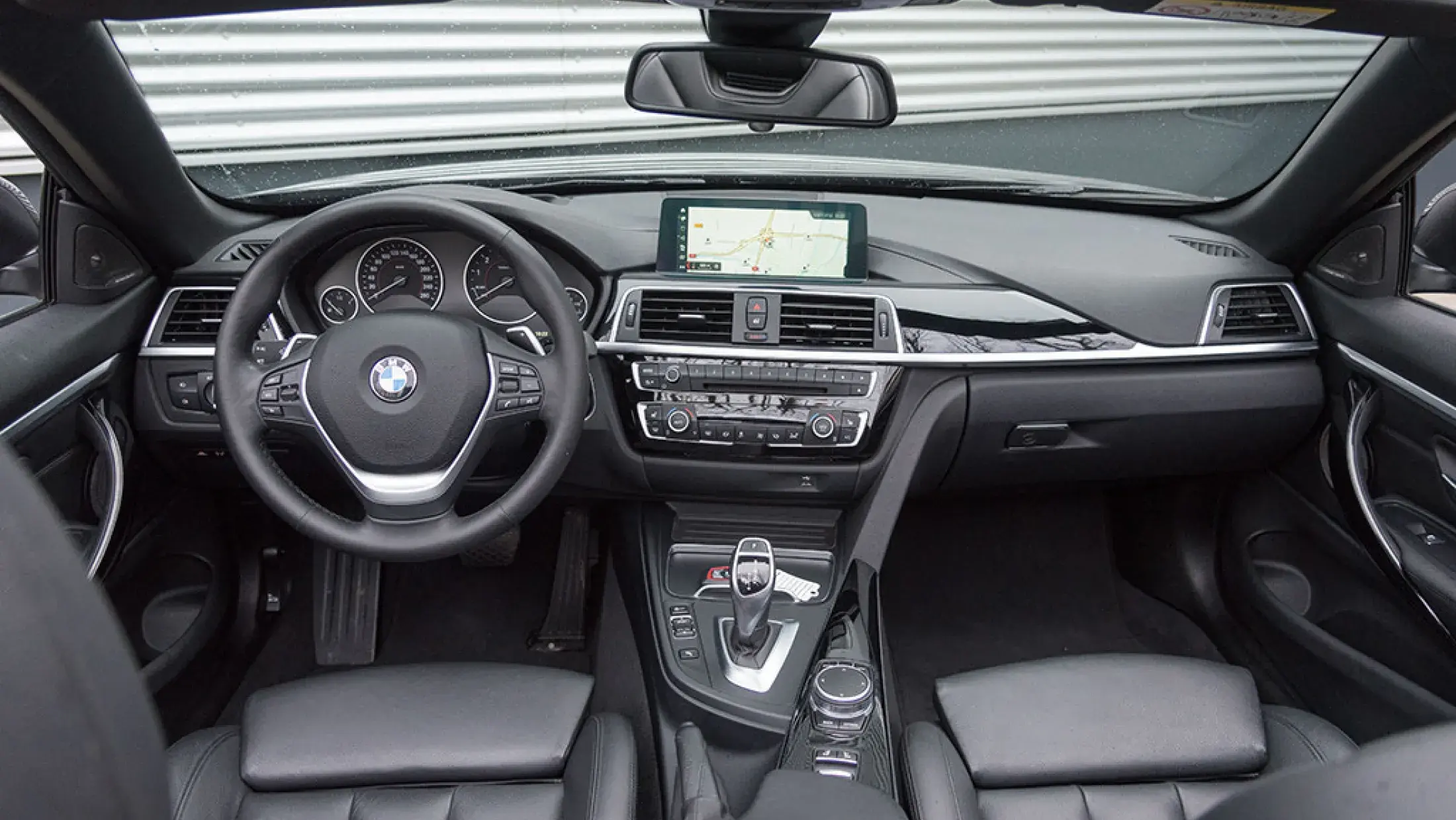 BMW 440i Cabrio F33 Saphir Zwart Dakota Schwarz High Executive Bergwerff