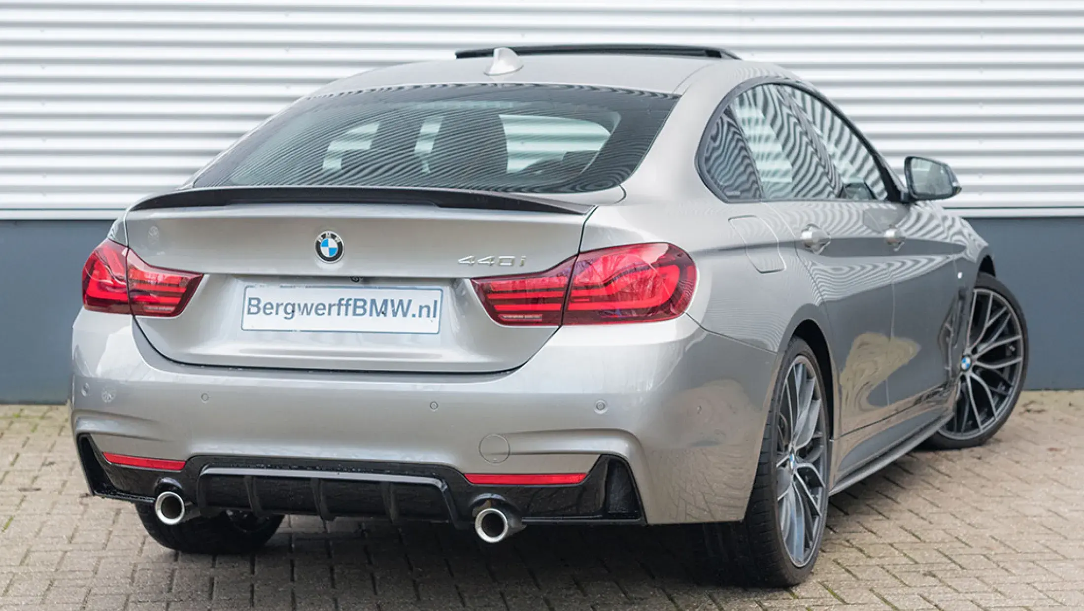 BMW 440i Gran Coupé M-Performance Individual Donington Grau F36 Bergwerff