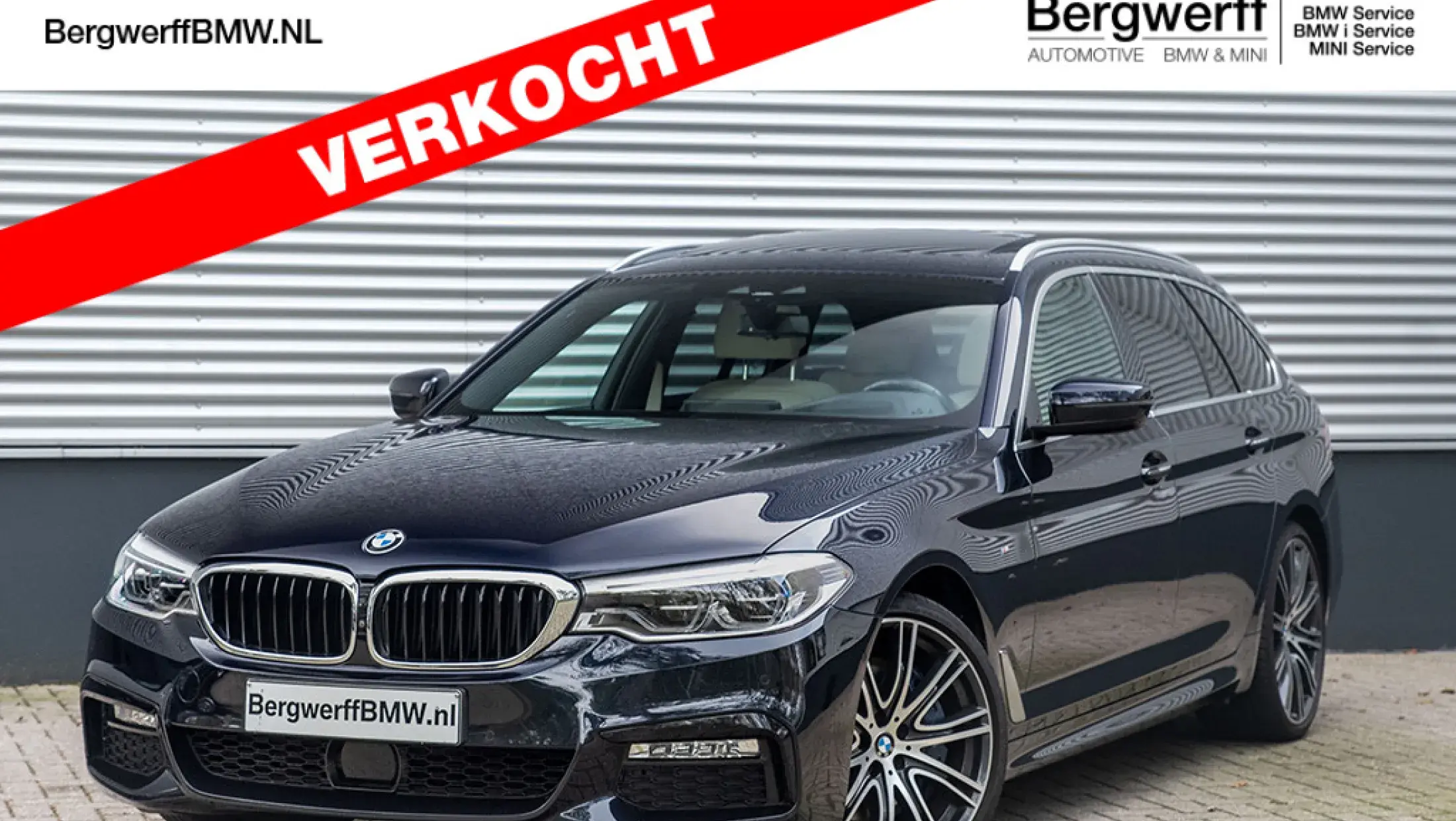 BMW 540i Touring xDrive M-Sport Carbon Black Dakota Elfenbeinweiss G31 Bergwerff