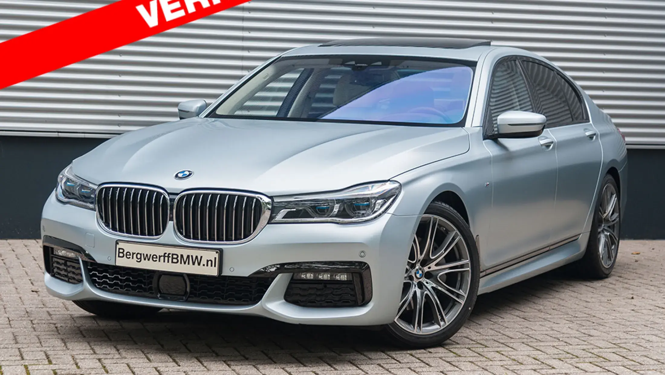 BMW 740d xDrive 40 Jahre 7er Edition Frozen Silver G11 Bergwerff