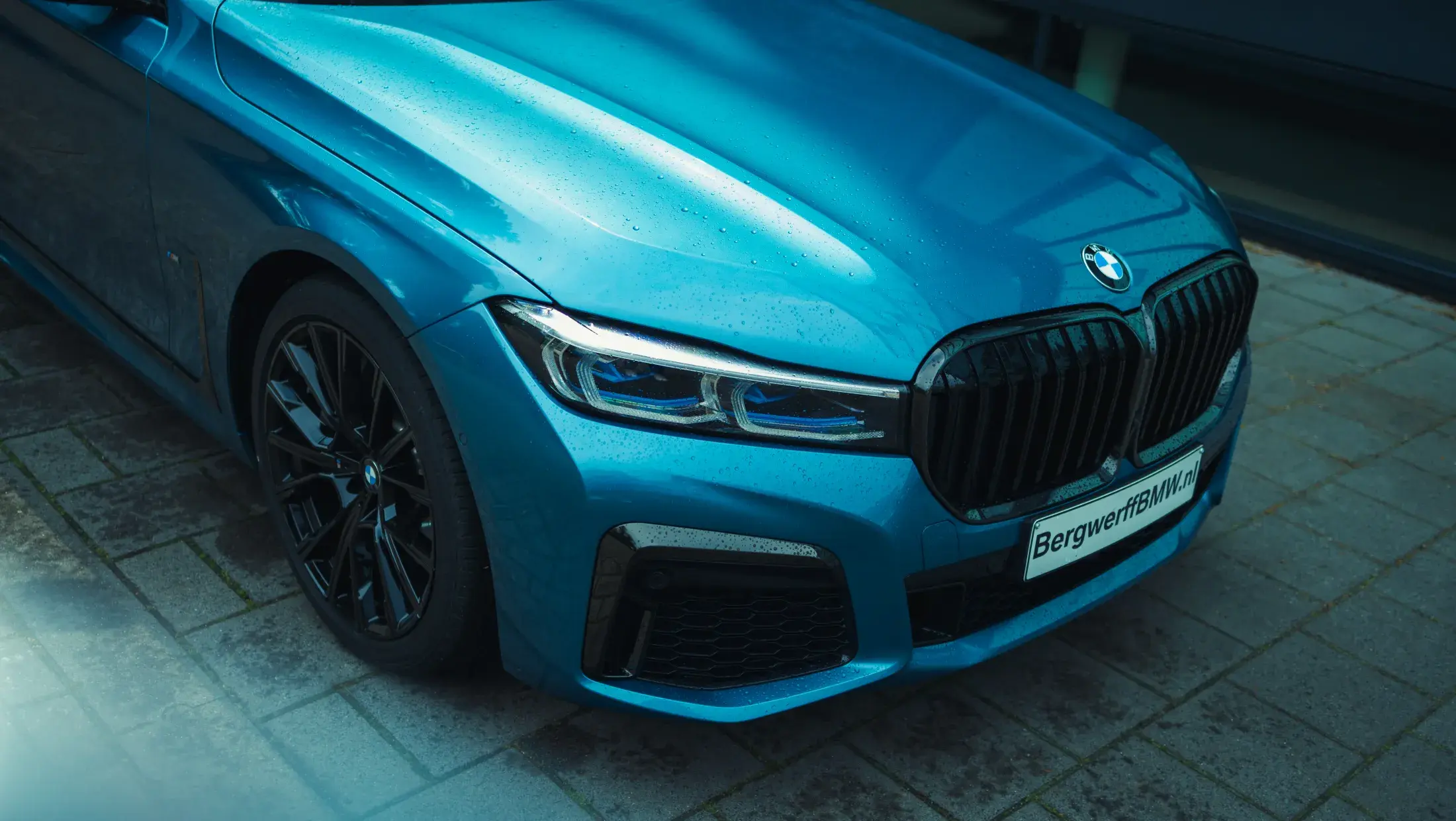 BMW 745Le Individual Maldives Blue G12 Merino Feinn Bergwerff BMW 