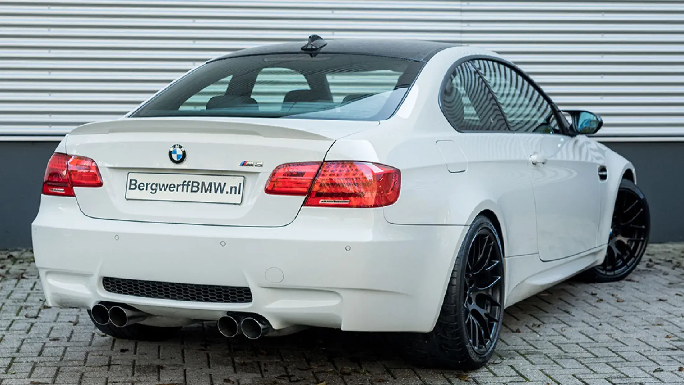 BMW M3 Competition Coupé Alpinweiss E92 Bergwerff