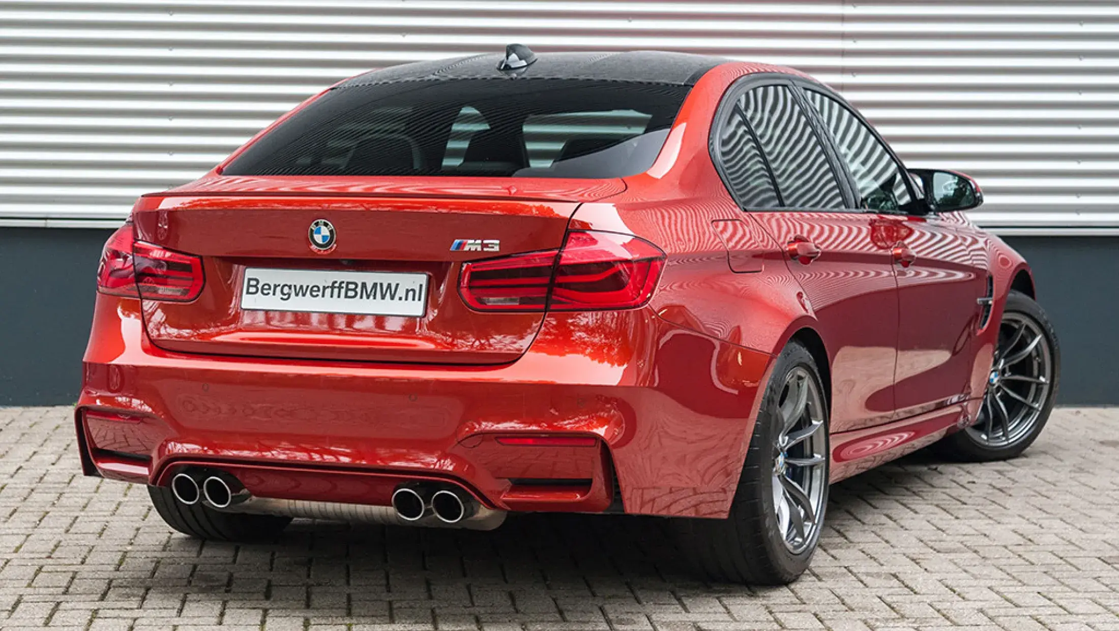 BMW M3 DCT Sakhir Orange Merino Silverstone F30 LCI