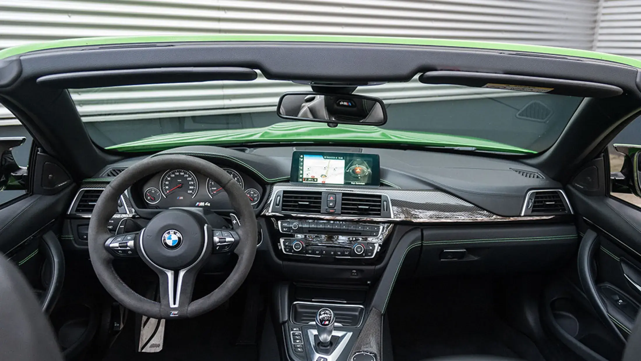 BMW M4 Competition Cabrio Individual Java Green Merino Silverstone F33 Bergwerff