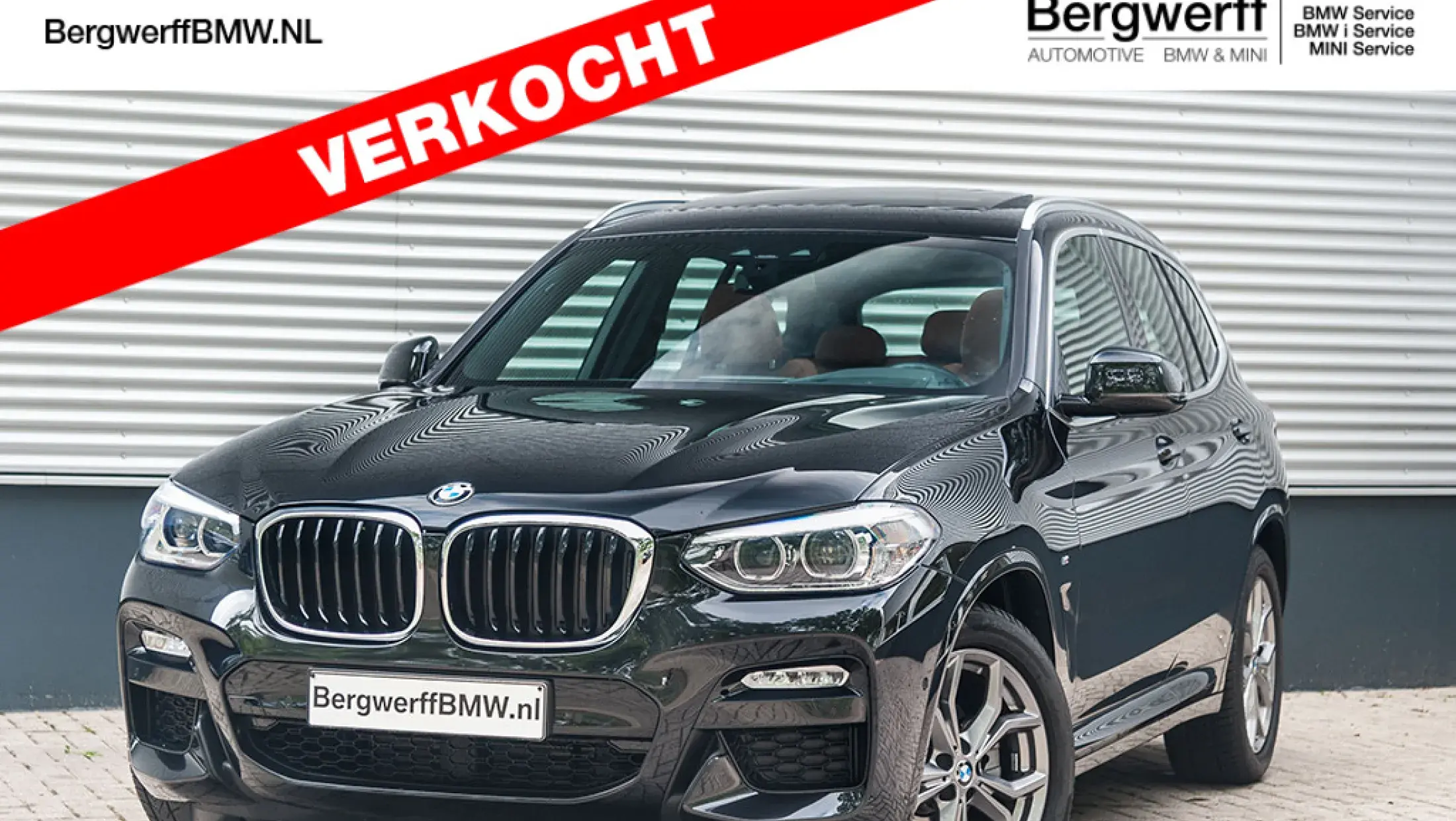 BMW X3 sDrive 18d M-Sport Vernasca Cognac Saphire Black G01 Bergwerff