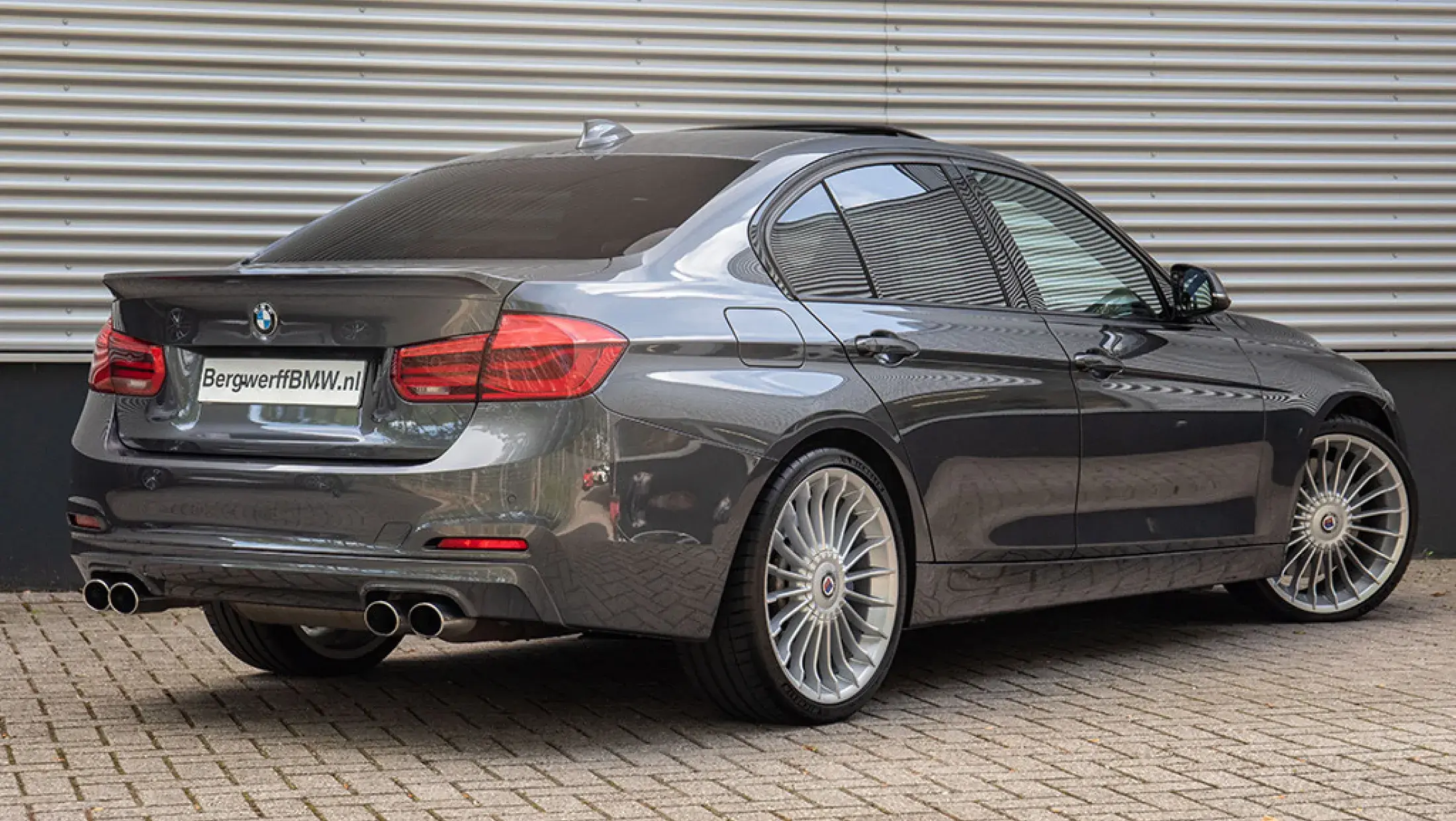 ALPINA B3 Bi-Turbo BMW 3-serie F30 Mineralgrau Metallic Bergwerff