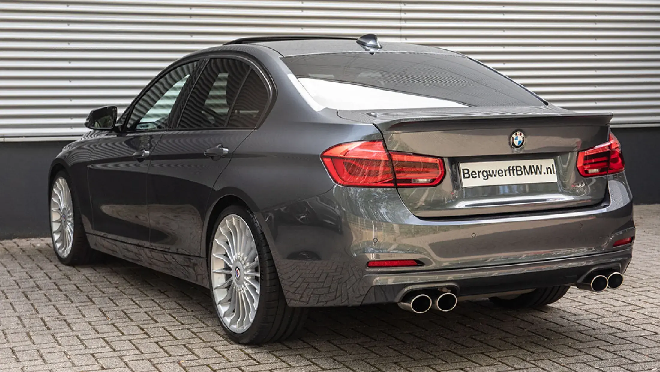 ALPINA B3 Bi-Turbo BMW 3-serie F30 Mineralgrau Metallic Bergwerff