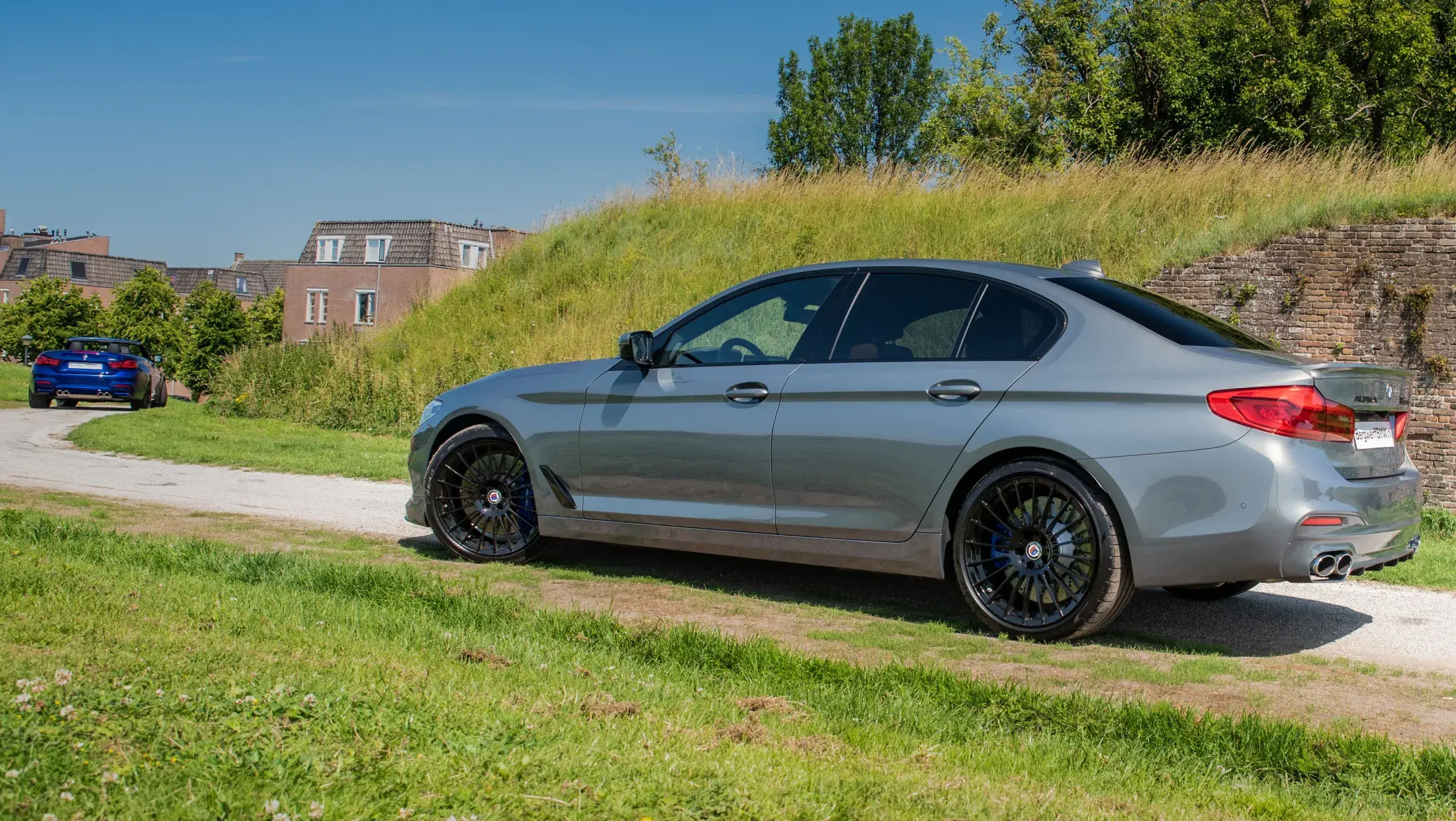 ALPINA B5 Bi-Turbo iDrive 7 Stratus Grau Metallic G30 Bergwerff