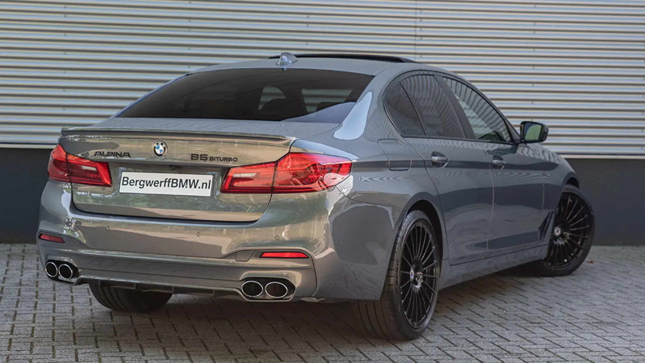 ALPINA B5 Bi-Turbo iDrive 7 Stratus Grau Metallic G30 Bergwerff