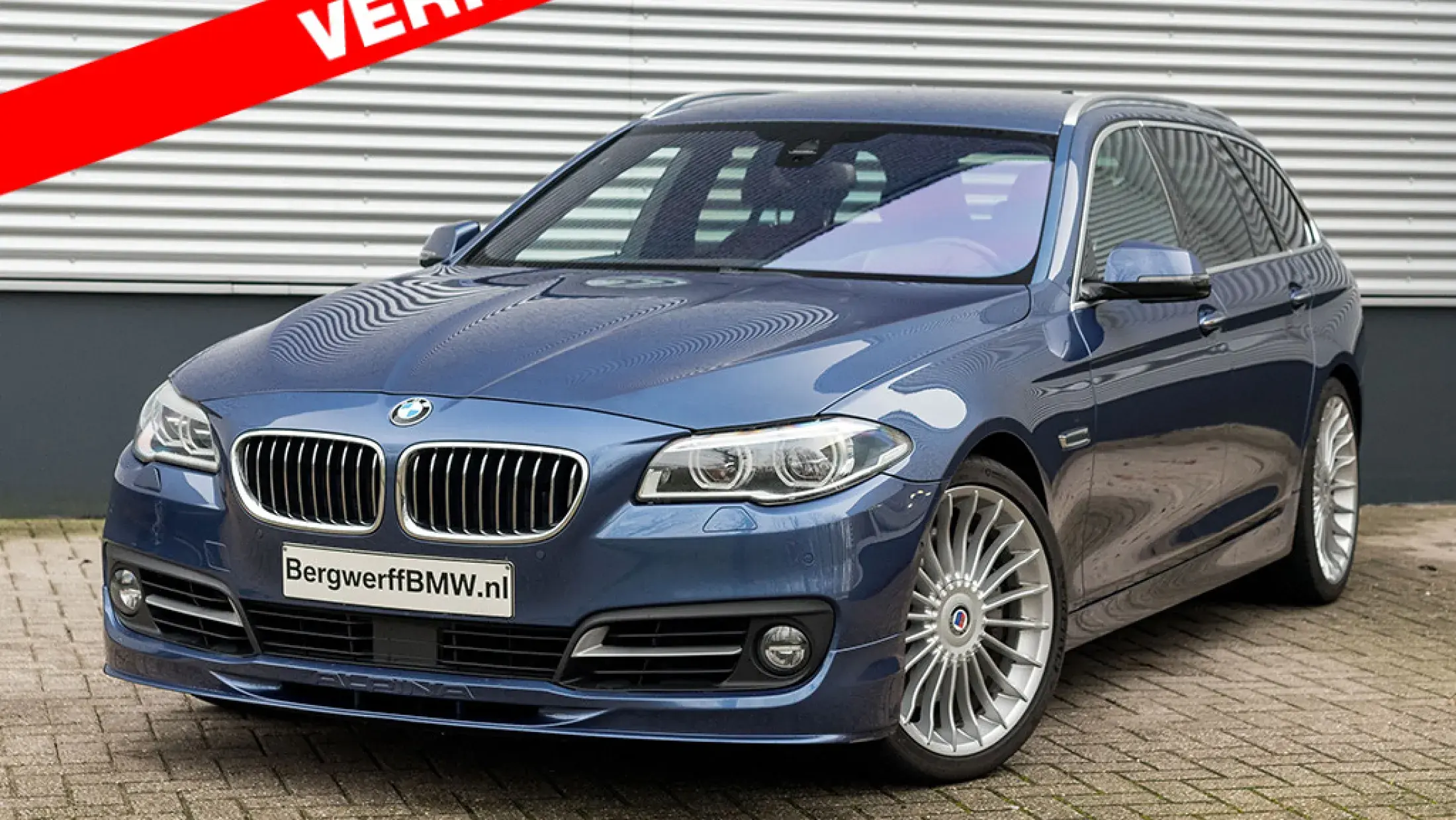 BMW 5-serie Touring ALPINA D5 Bi-Turbo Alpinablau II Metallic F11 Bergwerff