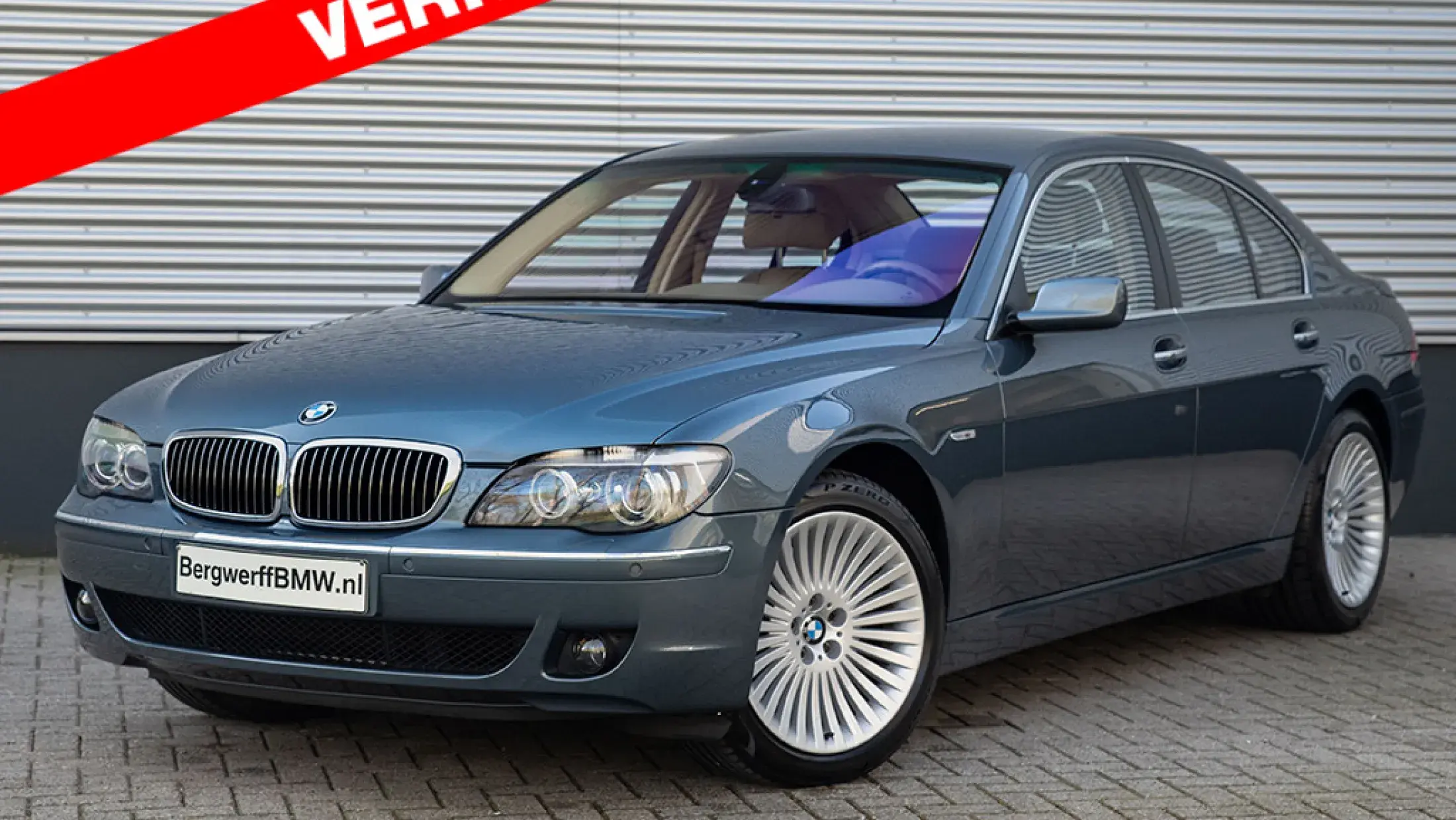 BMW 750i Facelift Youngtimer Michiganblau E65 Bergwerff 