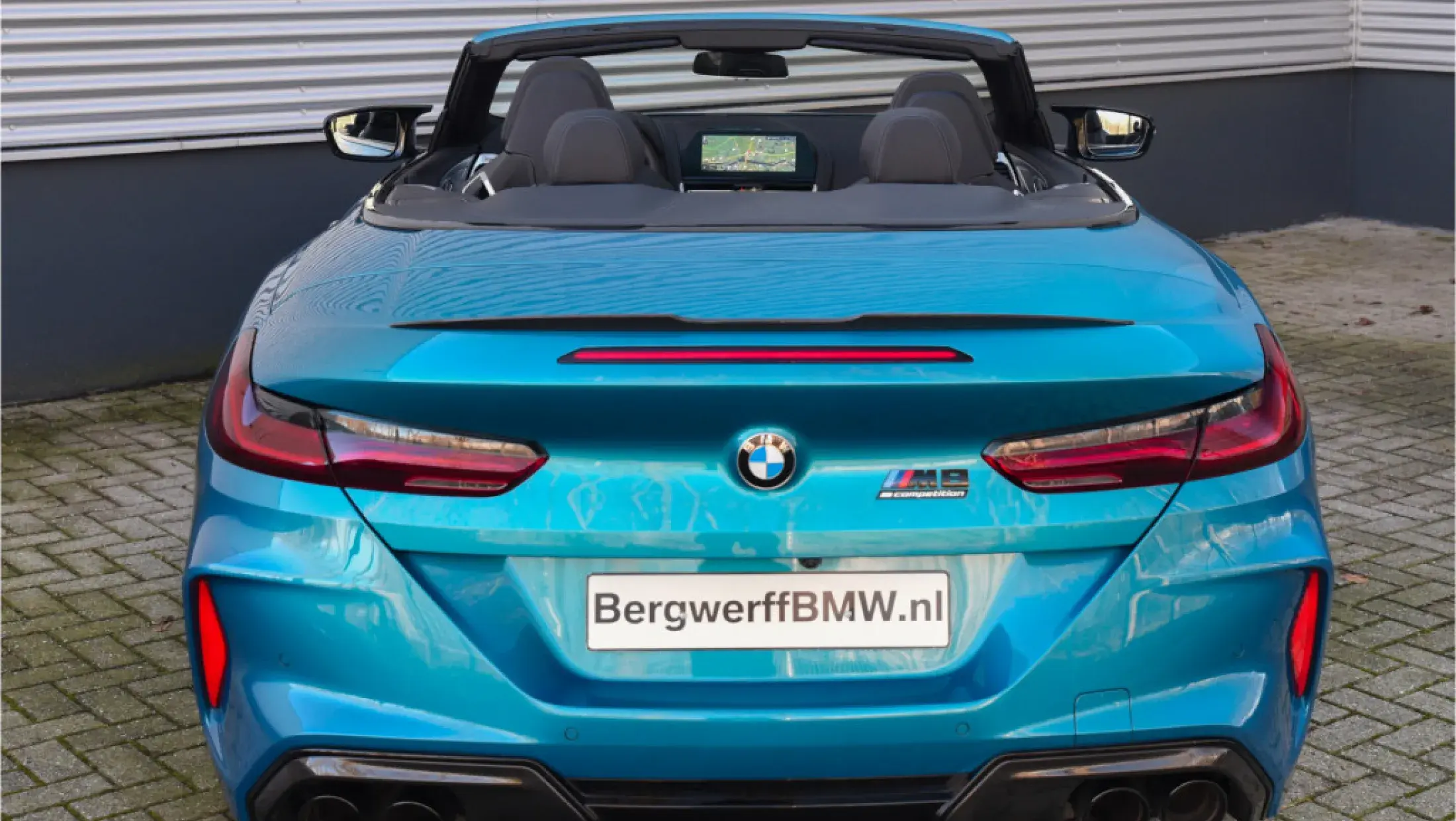 BMW M8 Competition Cabrio Individual Atlantis Blue F91 Bergwerff