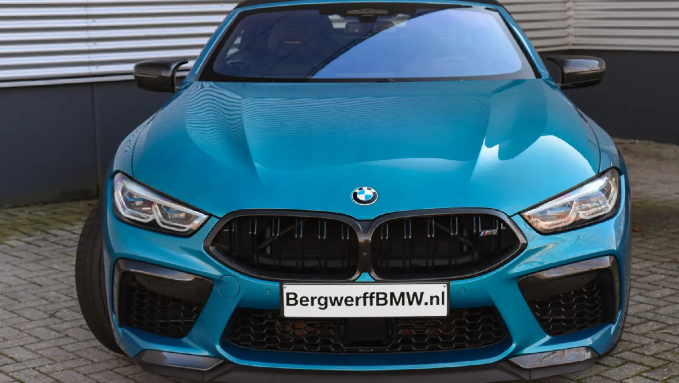 BMW M8 Competition Cabrio Individual Atlantis Blue F91 Bergwerff