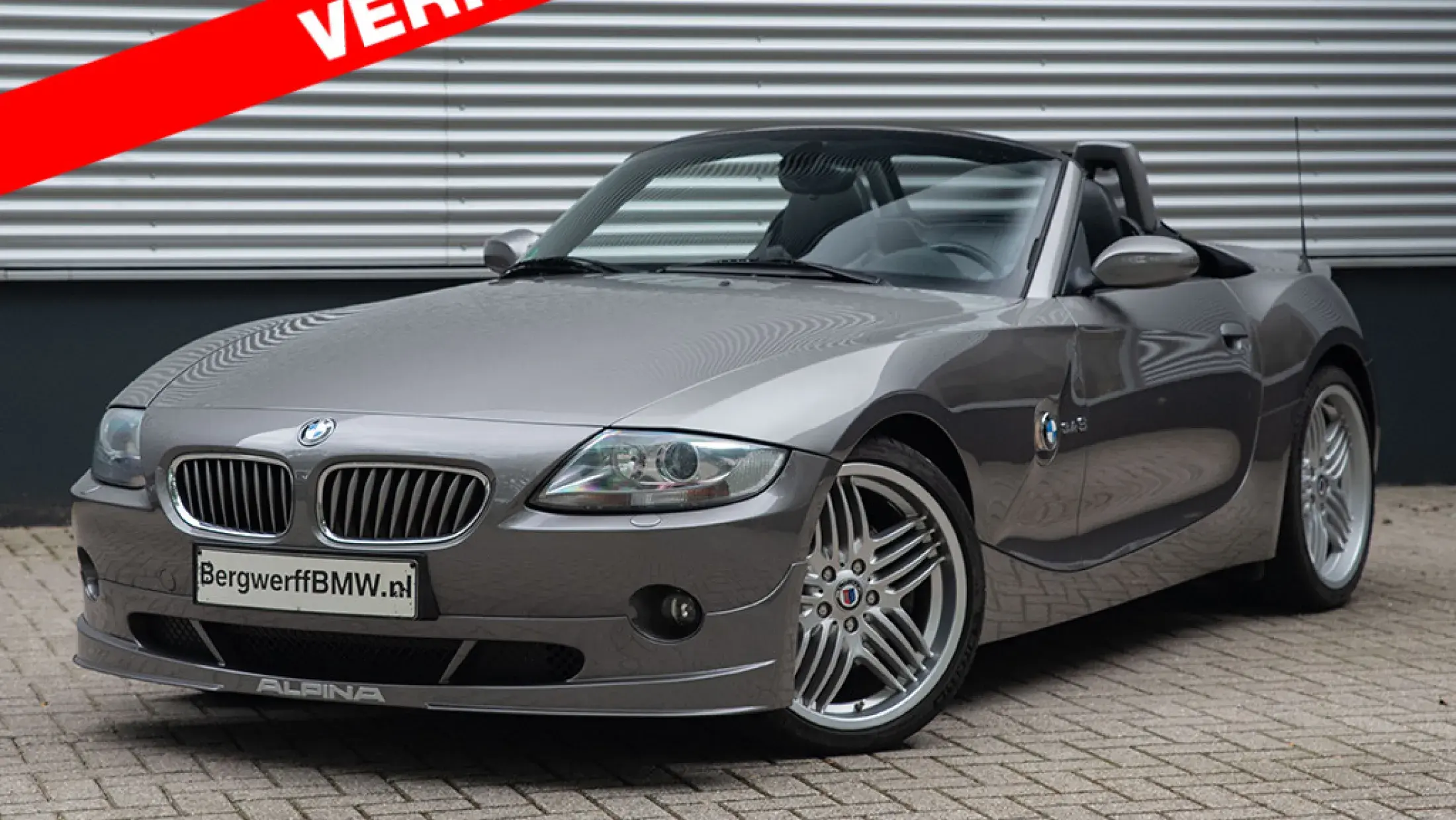 BMW Z4 ALPINA Roadster S Sterlinggrau E85 Bergwerff