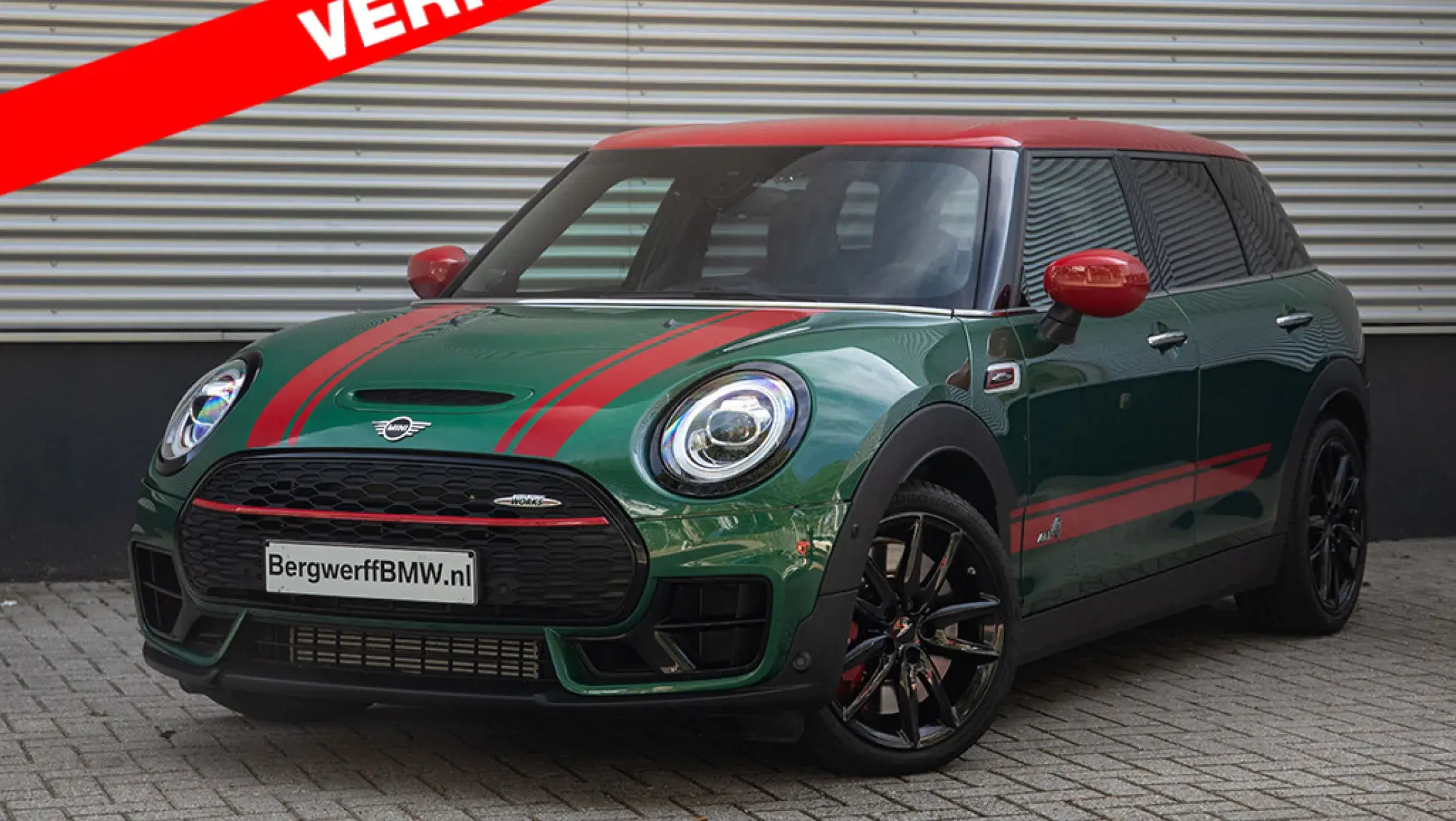 MINI Cooper Clubman 2.0 ALL4 Chili British Racing Green F54 Bergwerff