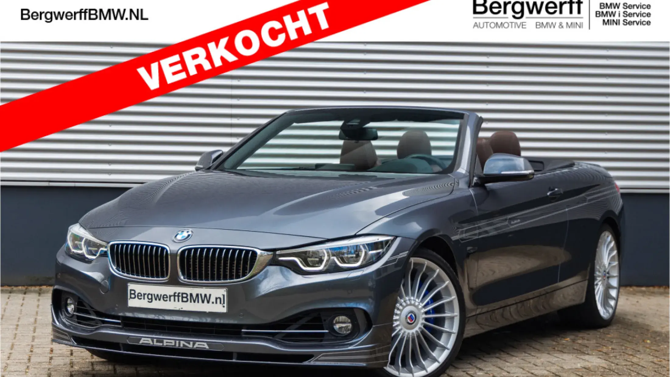 ALPINA B4 Cabrio S Bi-Turbo Sperre Mineral Grey Leder dakota schwarz F33 Lavalina 2 2018