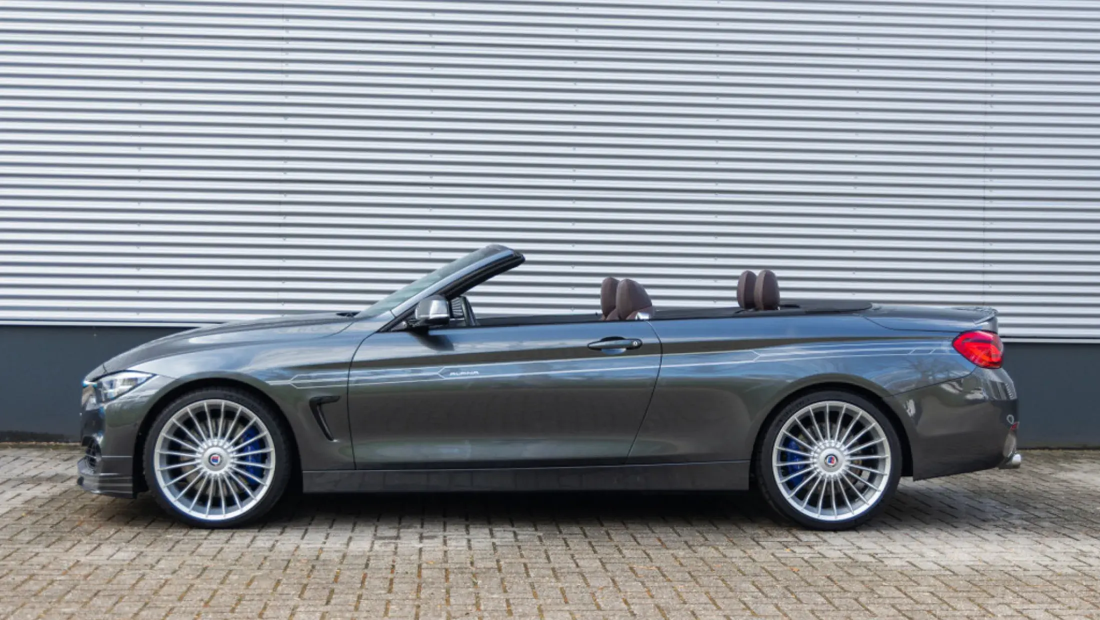 ALPINA B4 Cabrio S Bi-Turbo Sperre Mineral Grey Leder dakota schwarz F33 Lavalina 2 2018