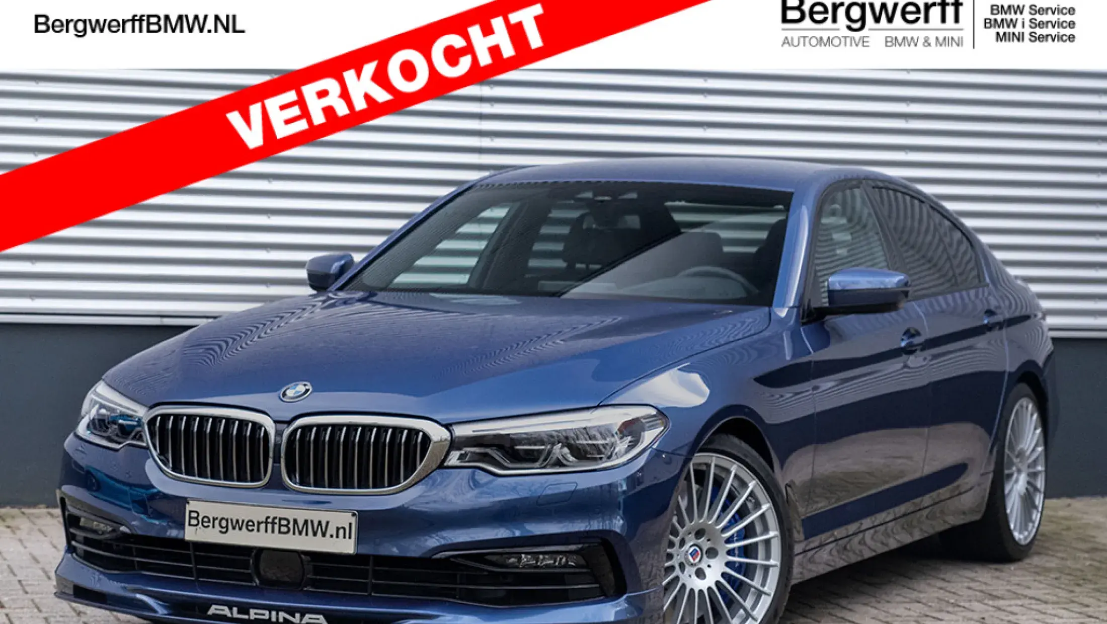 ALPINA B5 Biturbo Alpina bule metallic G30 Exklusivleder 'Nappa' Schwarz Sedan Bergwerff