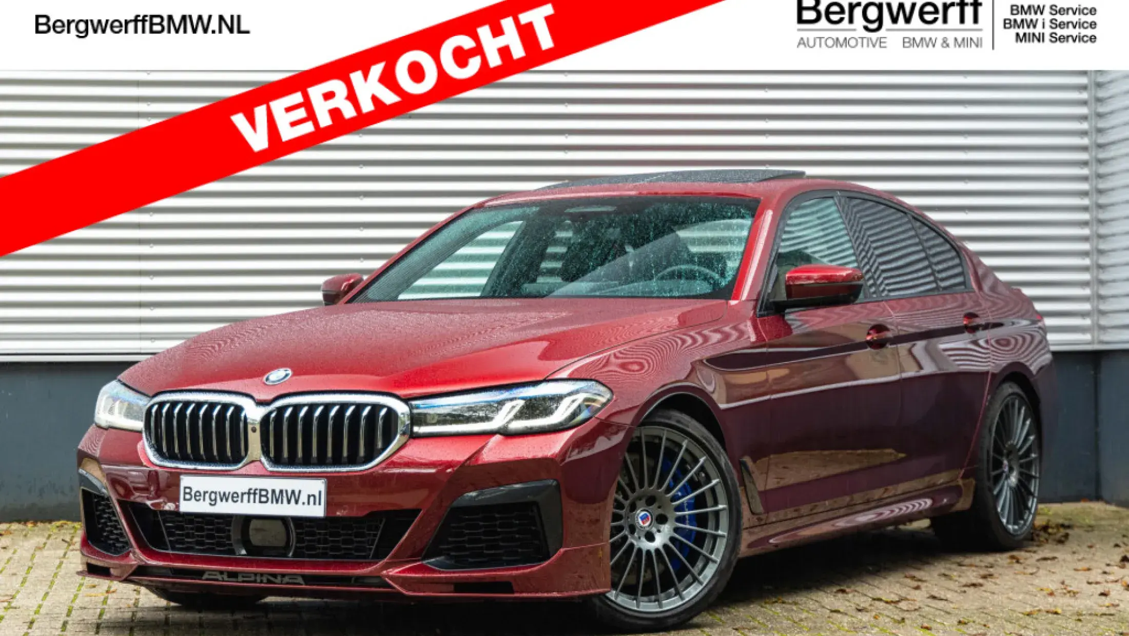 ALPINA B5 G30 Lavalina 2 Individual Aventurinrot II Metallic bergwerff Gorinchem