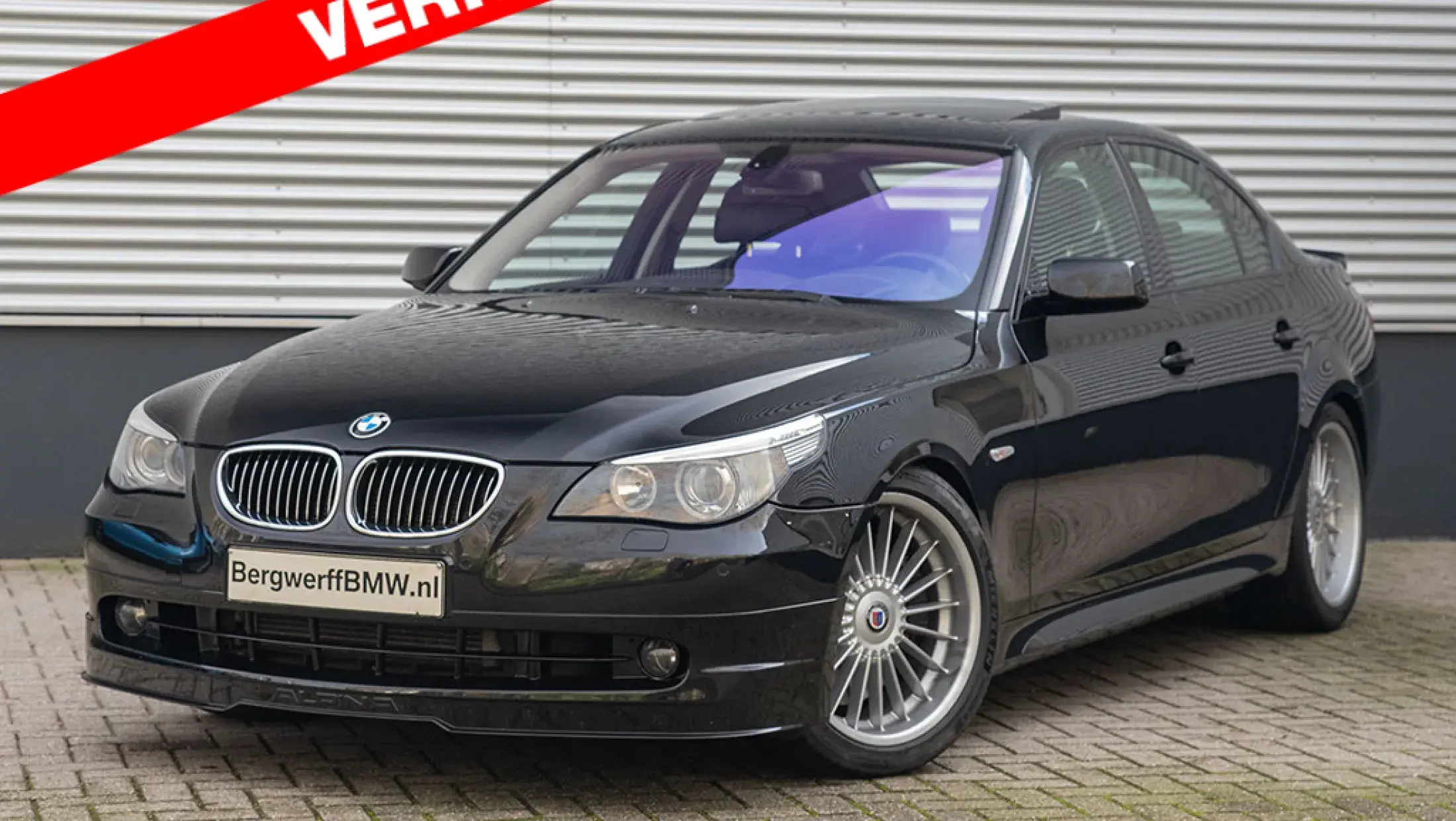 ALPINA B5 Youngtimer E60 Sedan Saphir Zwart 2005 Bergwerff Gorinchem