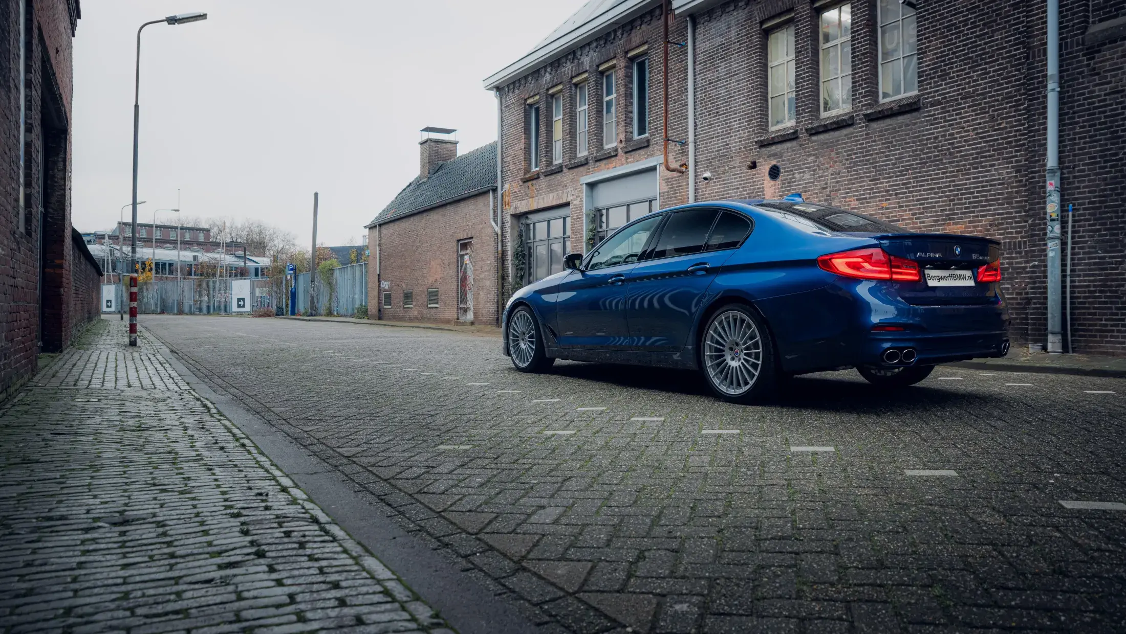 ALPINA B5 Biturbo Alpina bule metallic G30 Exklusivleder 'Nappa' Schwarz Sedan Bergwerff